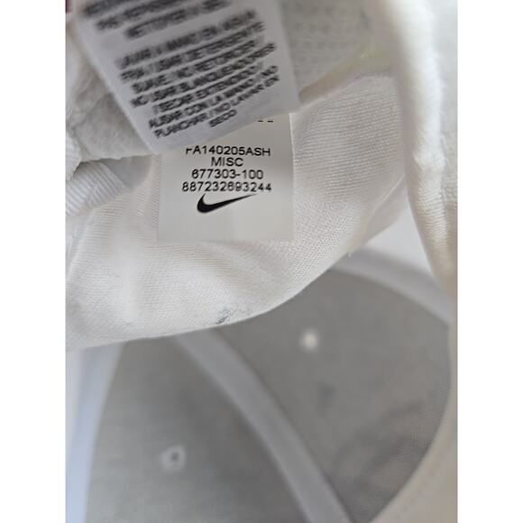 Air Jordan Flight Hat Men White Speckled Print Nike Snap Back Cap - Picture 6 of 6